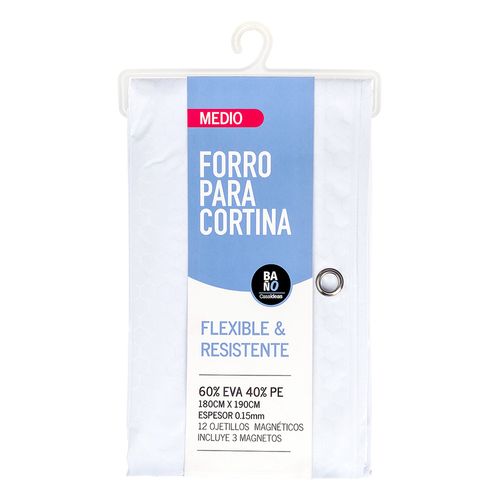 Forro Cortina Baño Peva Texturado