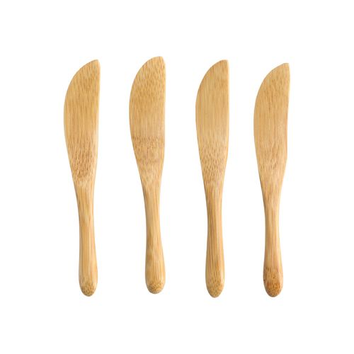 Set Cuchillos de Madera Bambú