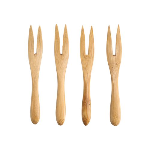 Set Tenedores de Madera Bambú