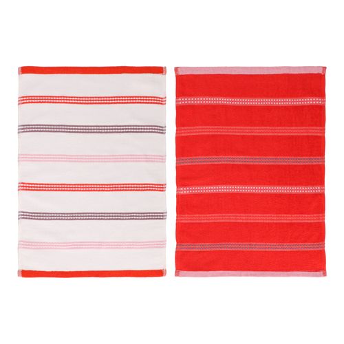 Set 2 Paños Cocina Terry 40x60 cm