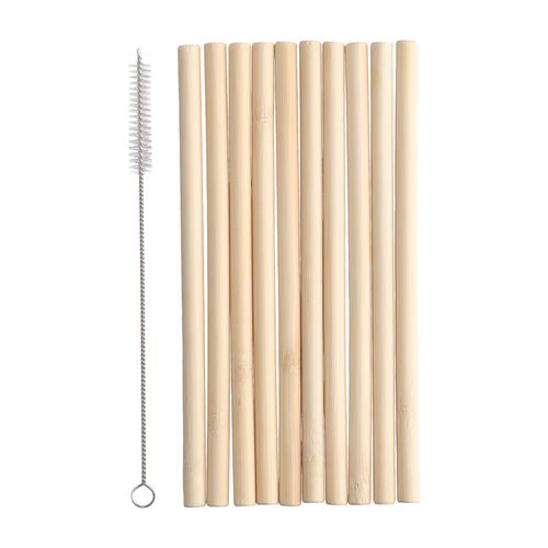 Set Sorbetes Bambú con limpiador