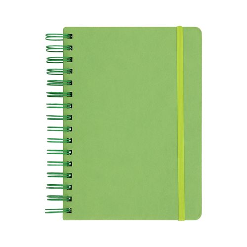 Cuaderno Forrado con PU 120 Hojas con Líneas 15x3,1x21 cm