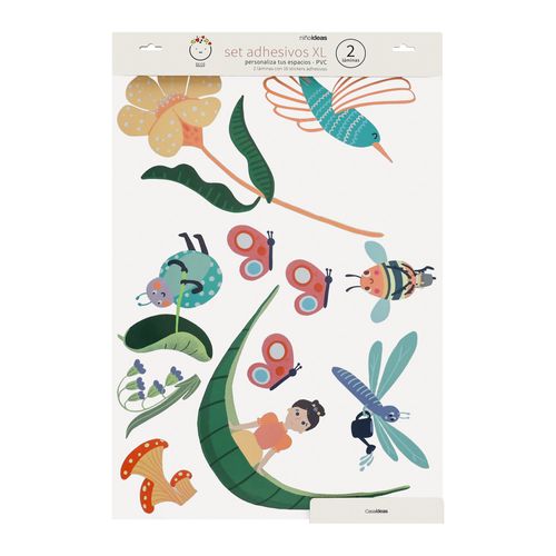 Set 2 Adhesivos Deco Muro 50x70 cm