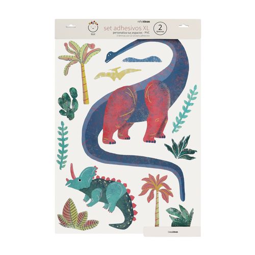 Set 2 Adhesivos Deco Muro 50x70 cm