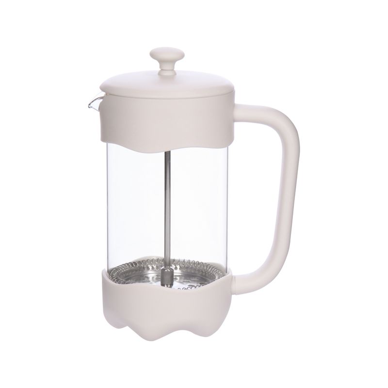 Ambiente Urbano - Cafetera Embolo Vidrio y Acero 600ML