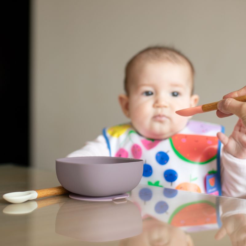 Cucharas de silicona para bebé