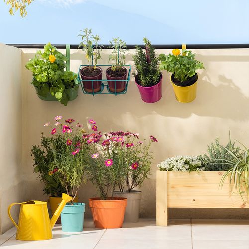 Jardinera Madera con Drenaje 60x30x30 cm
