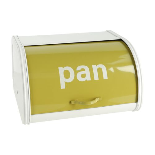 Caja de Pan Metálica con Tapa Abatible 30x26,5x17,5 cm