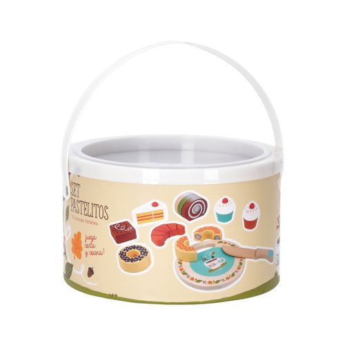 Balde Pastelitos Infantil Ø18x11,2 cm