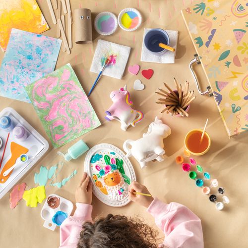 Set Figura de Yeso para Pintar