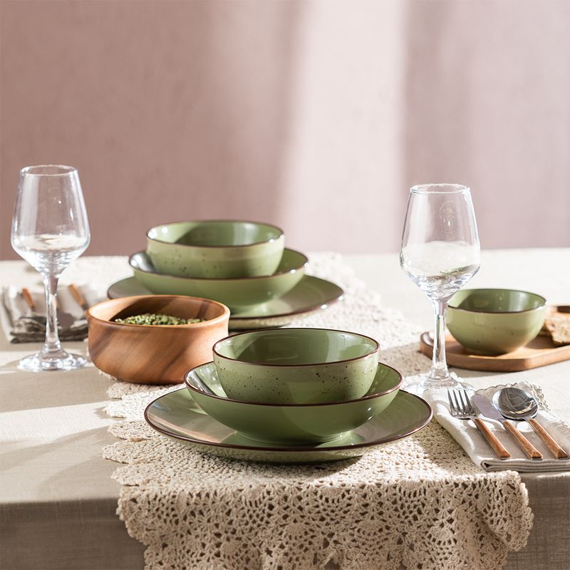 Bowl Cereal de Ceramica Stoneware Casaideas Peru