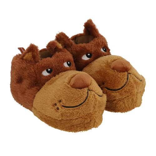 Pantufla Bota Peluda Infantil