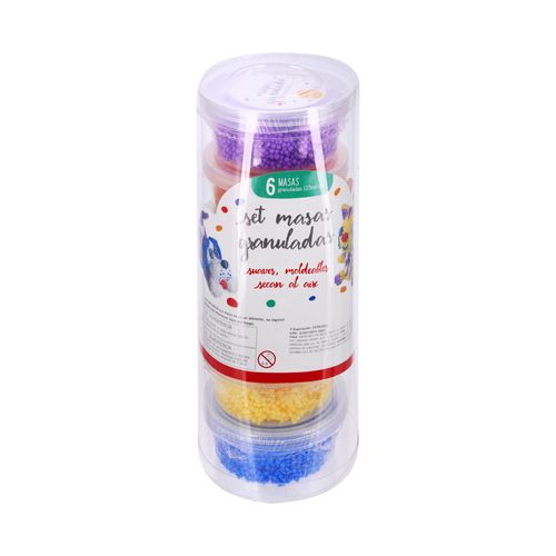 Set 6 Plastilinas Granuladas