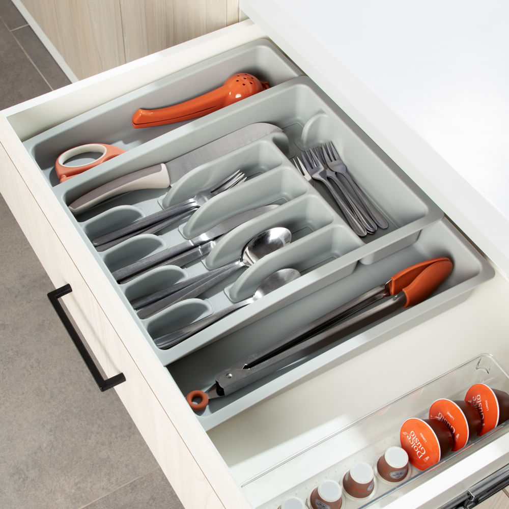 Cajon Cubiertero Separador De Cubiertos Cajon Metaltex Cubertero
