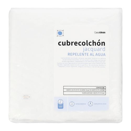 Cubrecolchón Jacquard Repelente al Agua