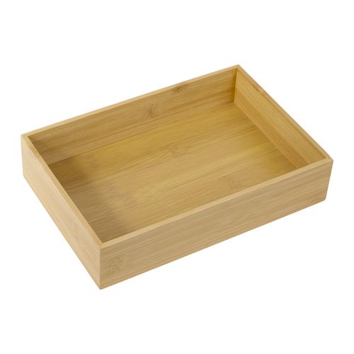 Organizador Cajón Bambú Rectangular 15,5x23x5 cm