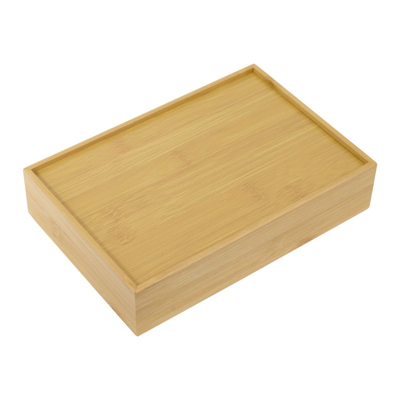 Caja Organización De Bambú 15 x 15