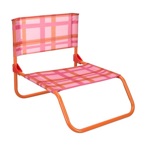 Silla de Playa Plegable 44x52x50 cm