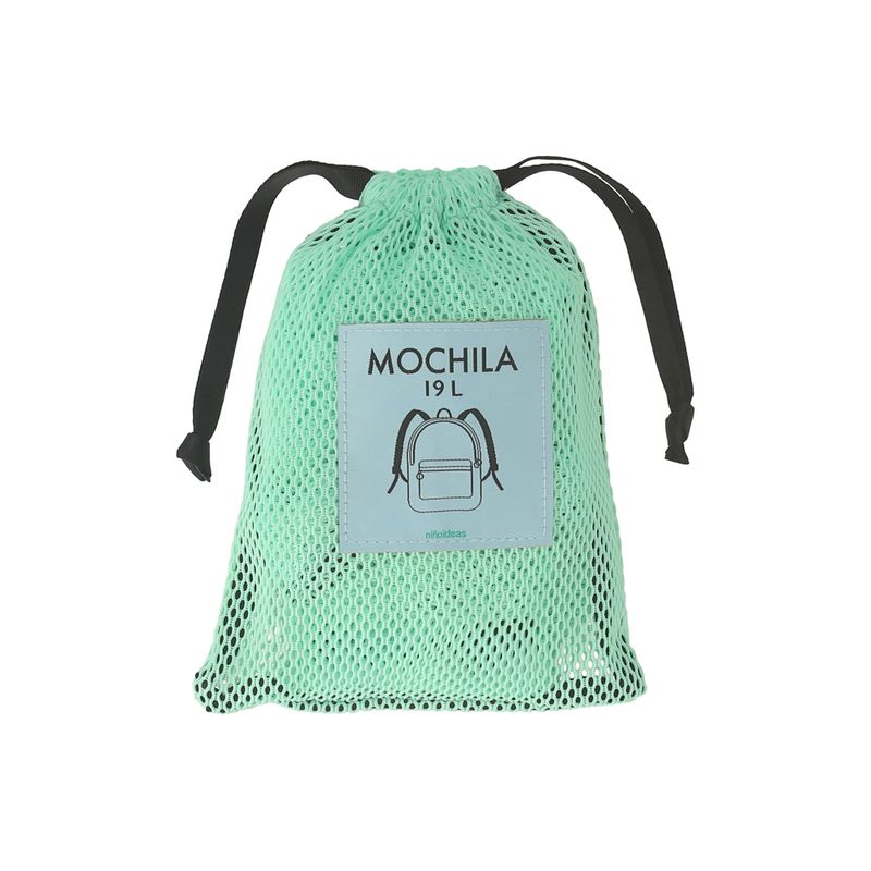 Mochila plegable Verde