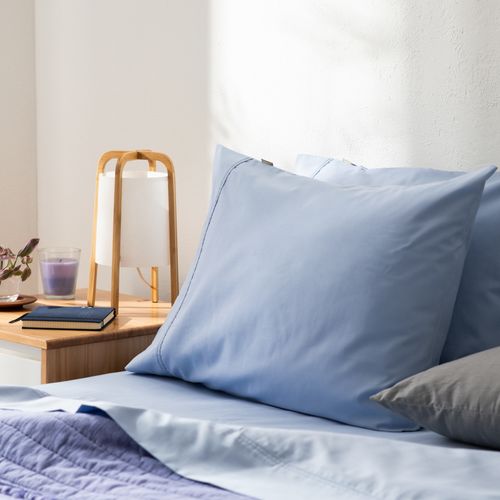 Funda Almohada Algodón y Poliéster 144 Hilos 50x70cm