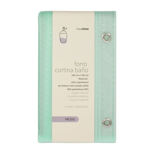 Forro Cortina Baño 180x190 cm