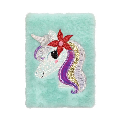 Libreta con Tapa de Peluche 16x22 cm