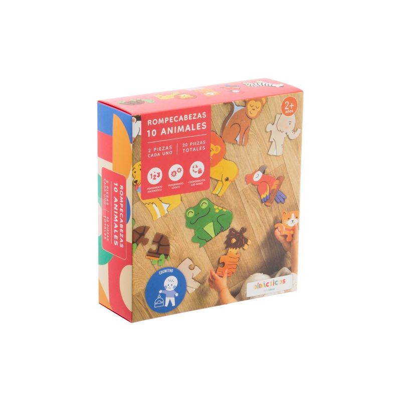 Puzzle Duo Animales Bebé – Tienda Urbano