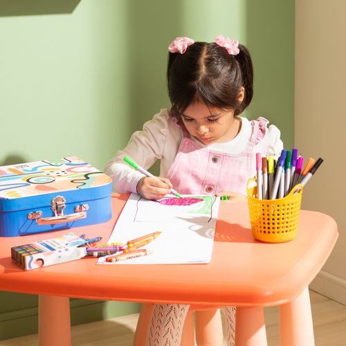 Set Maleta con Accesorios para Pintar y Dibujar 26x8x26 cm