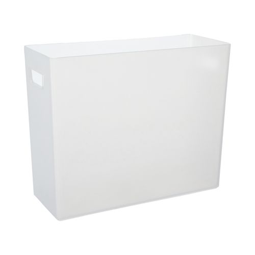Organizador documentos de Plástico Polipropileno clear 12x31x25 cm