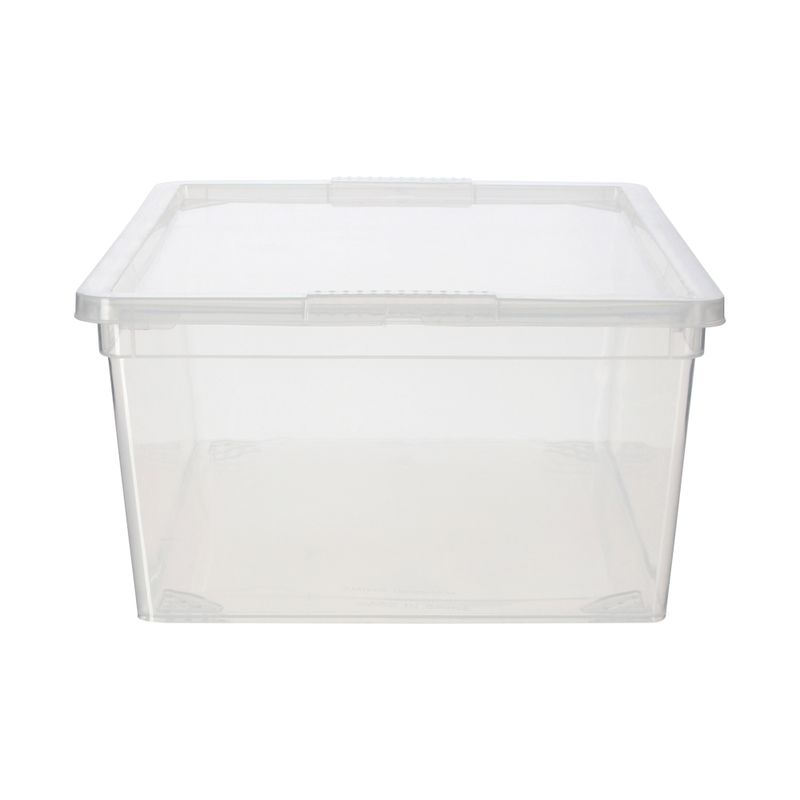 Caja ordenación multiuso Caja Plast. 31L. Plata 62X45X18 Cm. — Ferretería  Roure Juni