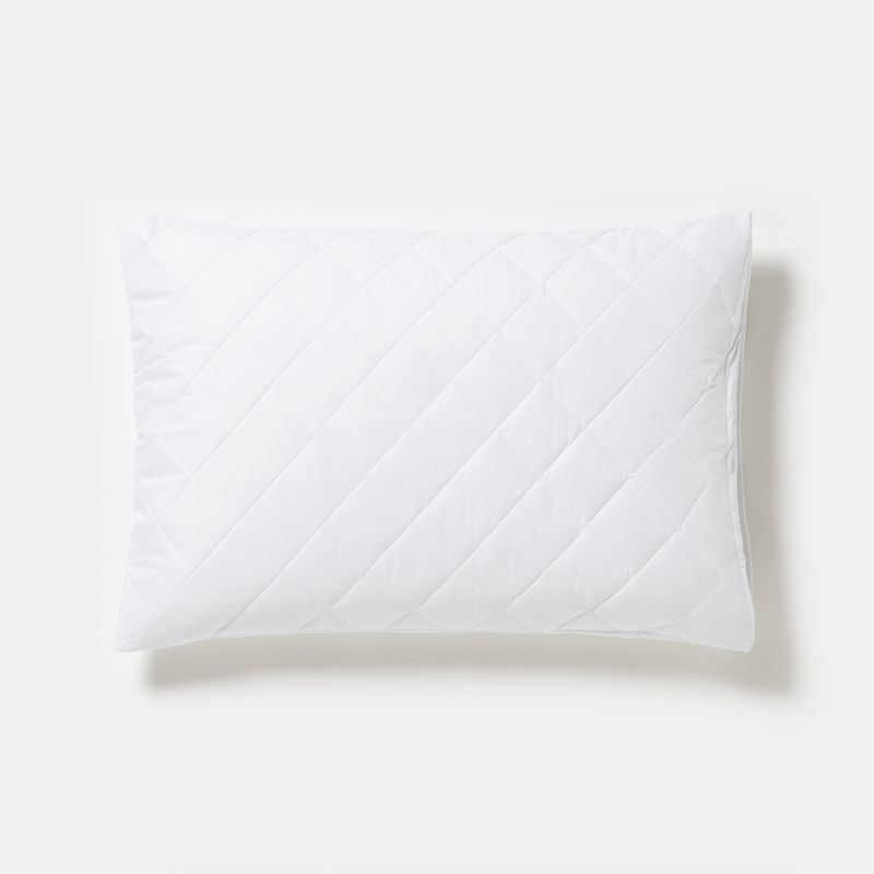 Funda de almohada 180 Algodón 50 x 90 cm Blanco