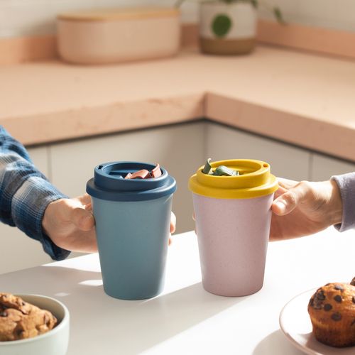 Vaso Térmico de Fibra con Tapa 300 ml