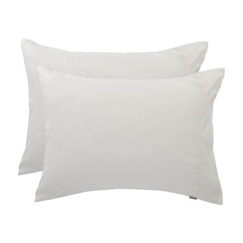 Set 2 Fundas de Almohada Microfibra Liso Color