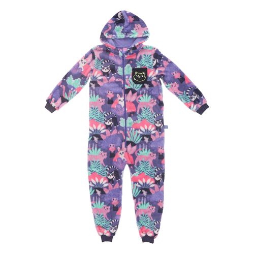 Pijama Enterizo Infantil con Capucha