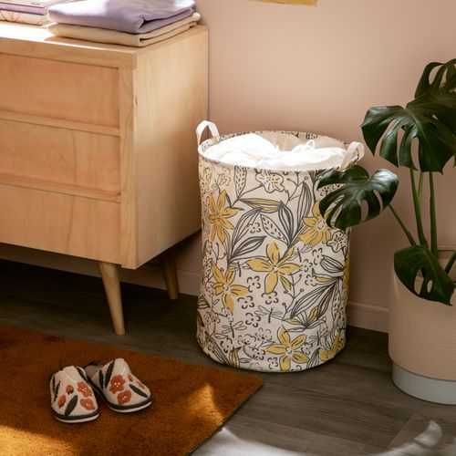 Hamper Textil Canvas con Diseño 40 x 55 cm