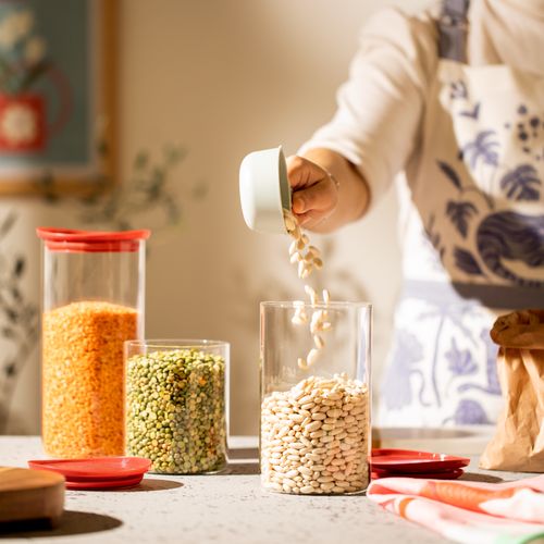 Canister de Vidrio con tapa hermética 1000 ml