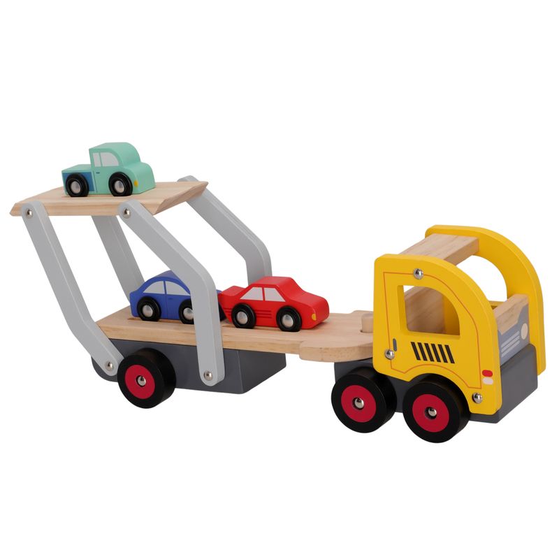Set Camion Transportable de Madera para Autos Casaideas Peru