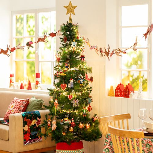 Punta de Árbol con Luces