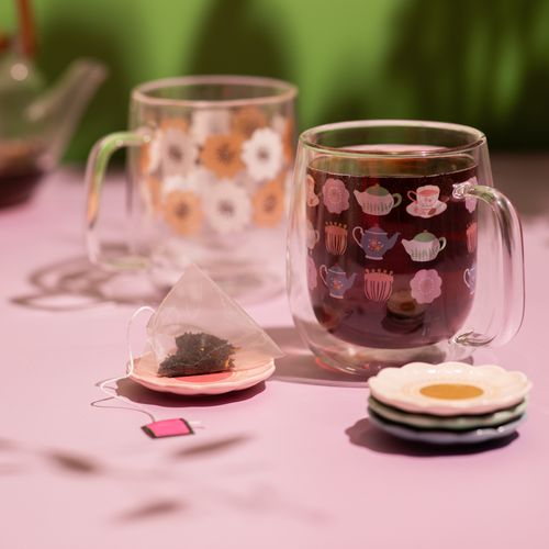 Set 4 Platitos para Bolsas de Té