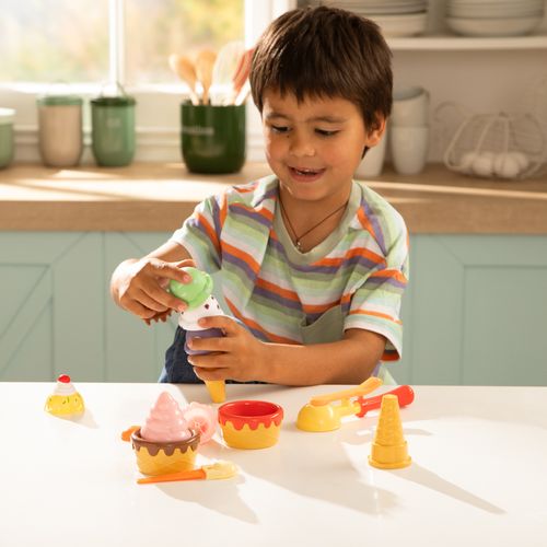 Set Helados de Plástico