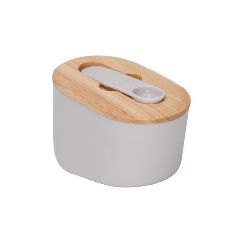 Salero para Cocina con Tapa 21,1x8,1x8,3 cm