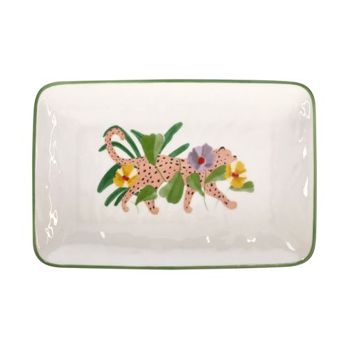 Plato Rectangular Porcelana Colección 20x13x1,6 cm