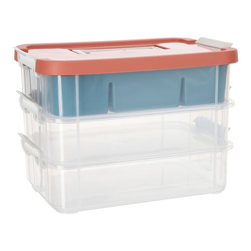Caja de Plástico Polipropileno Multifunción 27,5x18x19,5 cm