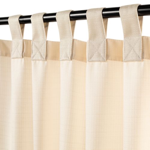 Set 2 Cortinas Texturadas con presillas 140x240 cm