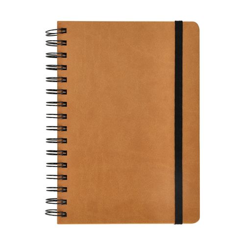 Libreta Espiral con 120 Hojas a Cuadros 20,1x3,1x21 cm