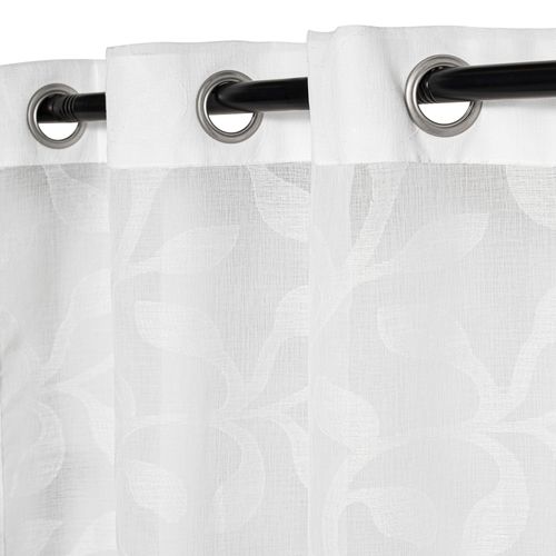 Set 2 Cortinas Velo con Ojetillos 140 x 240 cm