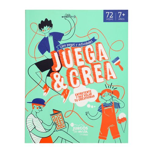 Libro de Juegos y Actividades 80 Hojas 21,6x1x27,9 cm