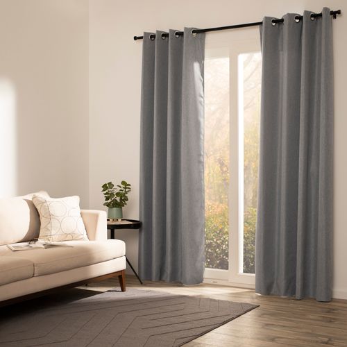 Cortina Woven Blackout con Ojetillos 140 x 240 cm