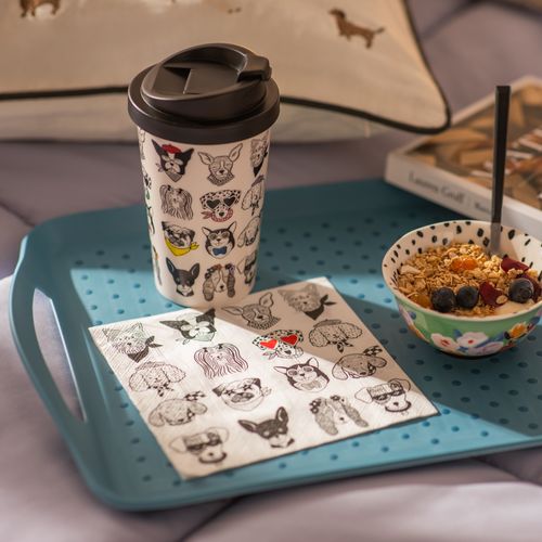 Vaso Térmico Plástico Diseño 400 ml