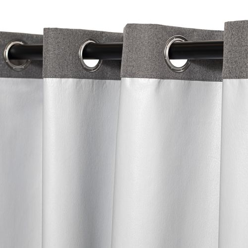 Set 2 Cortinas Blackout con Ojetillos 140 x 240 cm